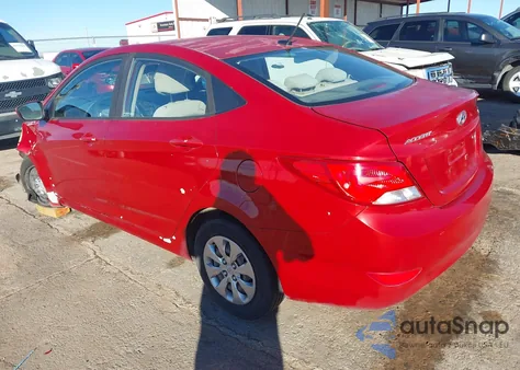 2017 Hyundai Accent Se z USA, uszkodzony, nr VIN KMHCT4AE0HU378681